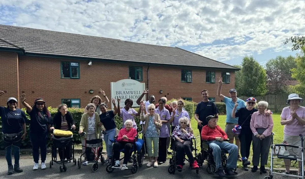 Bramwell Residents, Families, and Staff Complete Sponsored Walk